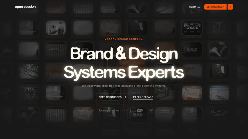 open session's homepage: Brand and Design Systems Experts